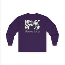 Load image into Gallery viewer, Papa Sau Flower Ultra Cotton Long Sleeve Tee