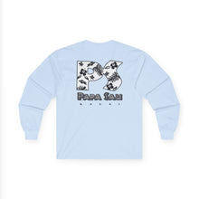 Load image into Gallery viewer, Papa Sau Flower Ultra Cotton Long Sleeve Tee