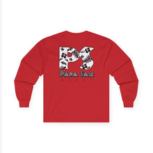 Load image into Gallery viewer, Papa Sau Flower Ultra Cotton Long Sleeve Tee