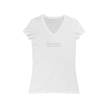 Load image into Gallery viewer, Arts Kauai -- Women's Jersey Short Sleeve V-Neck Tee